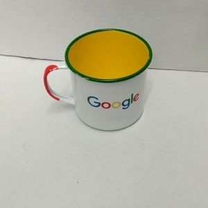 Google Enamel Graniteware Mug